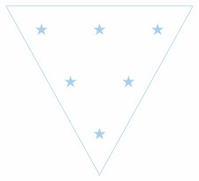 Starry Bunting Free Printable Easy-to-Make