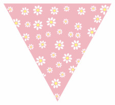 Daisy Bunting Free Printable Easy-to-Make