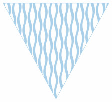 Wavey Lines Bunting Free Printable Easy-to-Make