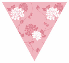 Floral Bunting Free Printable Easy-to-Make